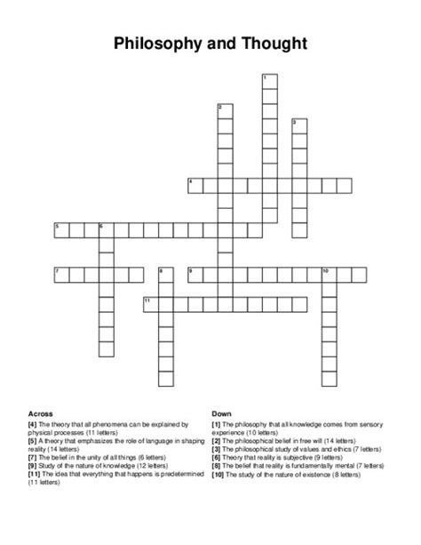 abusive philosophy crossword clue|Impassive philosophy crossword clue.